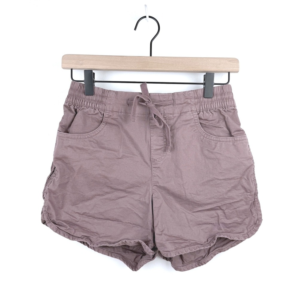 Eddie Bauer Women's Size 4 Shorts Purple Drawstring Elastic‎ Waist